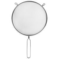 Sitko KUCHENNE stalowe cedzak z uchwytem do odcedzania przesiewania 20