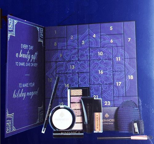 Kalendarz Adwentowy MAX & MORE 24 LUKSUSOWE kosmetyki do twarzy i ciała ONA na Arena.pl