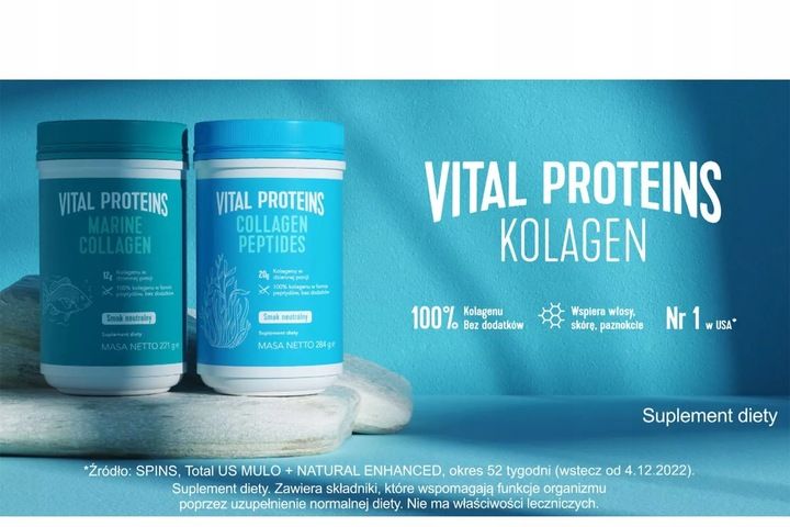 VITAL PROTEINS COLLAGEN PEPTIDES 284 g zdjęcie 4
