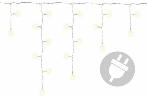 Świąteczny świetlny deszcz - 2,7 m, 72 LED, ciepła biel na Arena.pl