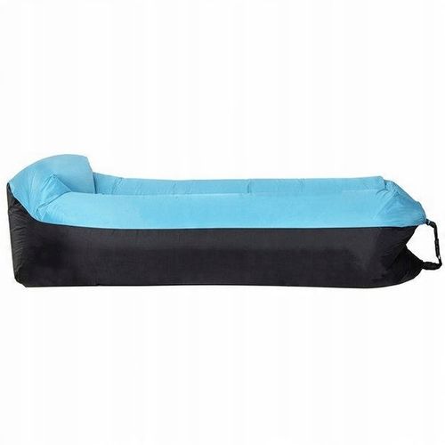 SOFA DMUCHANA Lazy Bag 180x70 cm niebieska ENERO CAMP na Arena.pl