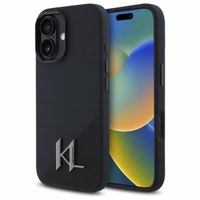 2 x Etui Karl Lagerfeld KLHMP16SSCMKMPCK iPhone 16 6.1" czarny/black hardca