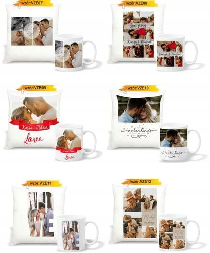 foto PODUSZKA KUBEK PREZENT na Walentynki dla żony na Arena.pl