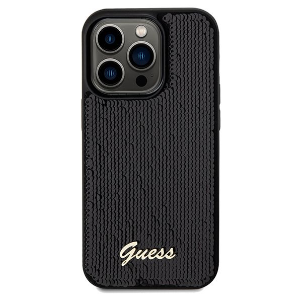 Etui Guess do iPhone 14 Pro Max, Czarny zdjęcie 3