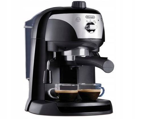 Kolbowy ekspres ciśnieniowy De'Longhi EC 201CD.B 1100 W czarny na Arena.pl