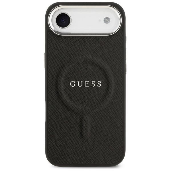 Etui Guess Classic Logo MagSafe do iPhone Air czarny zdjęcie 3