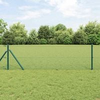 Słupek ogrodzeniowy. Zielony 10 x 0,8 m (siatka 19 x 19 mm)