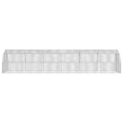 Kurnik dla kur 2,5x12x2,25 m Stal ocynkowana na Arena.pl