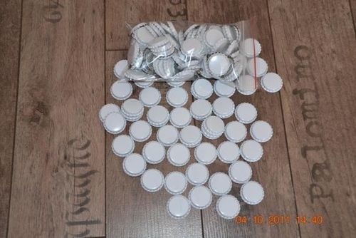 Kapsle Białe 100 szt na Arena.pl