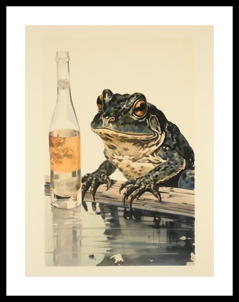Plakat 30x40cm Refleksje Błotniaka zdjęcie 3