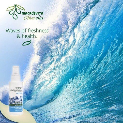 MACROVITA Olive.elia naturalny dezodorant w sprayu z kryształem Ocean 100ml na Arena.pl