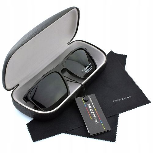Męskie Okulary Przeciwsłoneczne Polaryzacyjne Kierowców Nerdy PolarZONE na Arena.pl