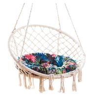 Poduszka STORK na huśtawkę ogrodową, fotel BOCIANIE GNIAZDO 65 cm