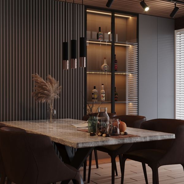 Kinkiet LOOPEZ czarny/miedź zdjęcie 6