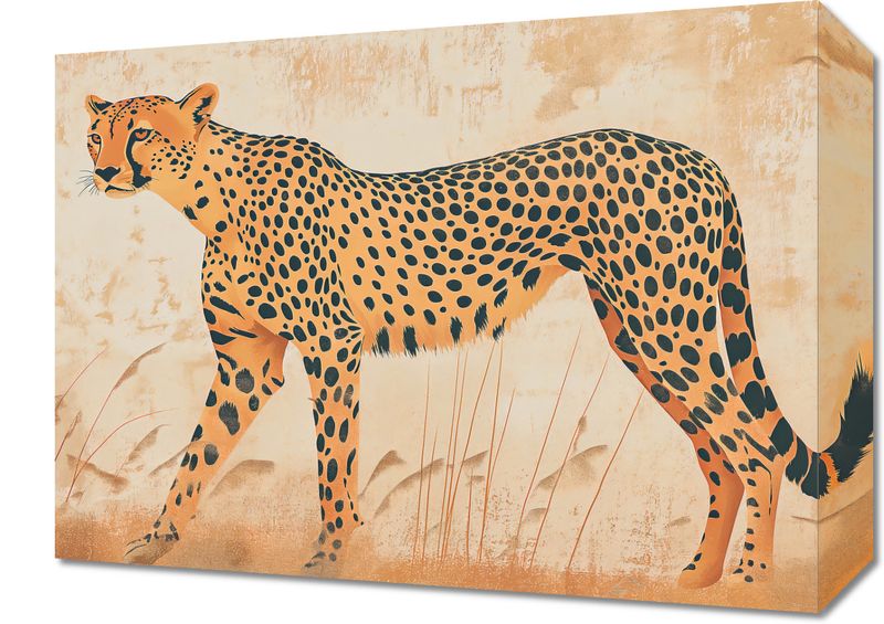 Obraz 40x30cm Gepard w Ruchu zdjęcie 1