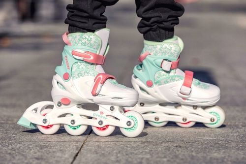 Rolki-Wrotki Regulowane 3w1 Croxer Inez 30-33 LED na Arena.pl