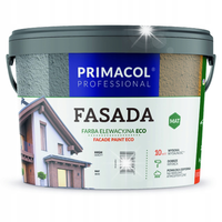 PRIMACOL FASADA ECO FARBA ELEWACYJNA ZEWNĘTRZNA BIAŁA FASADOWA BIAŁY 2.7L