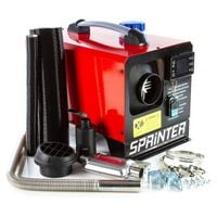 NAGRZEWNICA OLEJOWA SPALINOWA DMUCHAWA NAGRZEWANIE POSTOJOWE PILOT 9KW