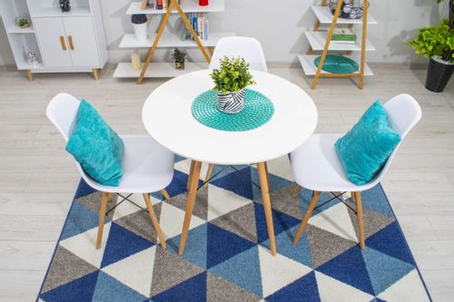 Stół TODI Okrągły 80cm - biały na Arena.pl