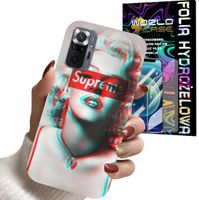 ETUI DO XIAOMI NOTE 10 PRO - Monroe MODNE KOBIECE WZORY + FOLIA