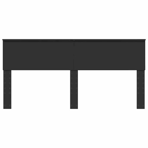 Zagłówek Z zagłówkiem Czarny Dąb 180 cm Materiał drewnopochodny na Arena.pl