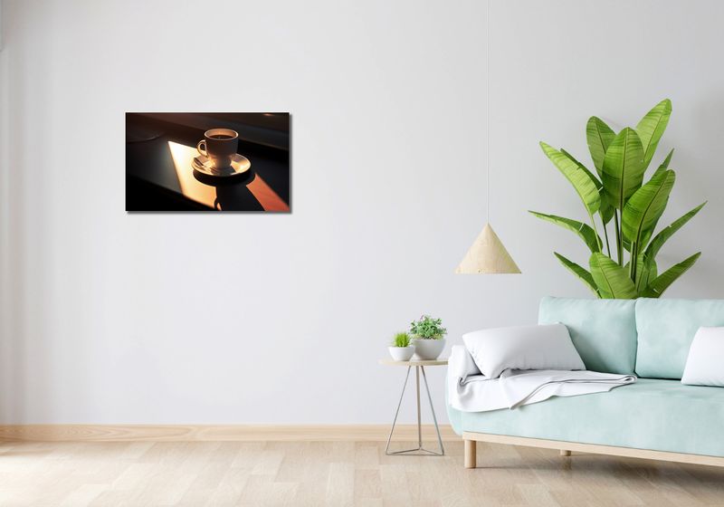 Obraz 70x40cm Kawa o Poranku zdjęcie 2