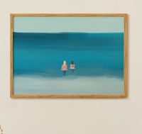 Poster & Frame Perfect Pair - Beach Pair 70X50 CM