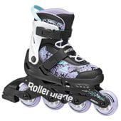 Rolki Rollerblade Microblade SL Black Lavender Light Blue Junior 36,5-40,5