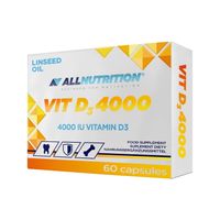 Allnutrition D3 4000 60 kap w oleju lnianym