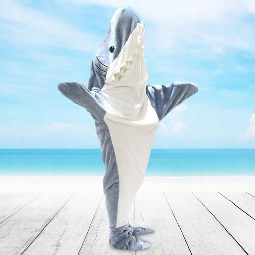 Halloween strój kocy piżama shark Odpowiedni dla wzrostu 155-170 cm na Arena.pl