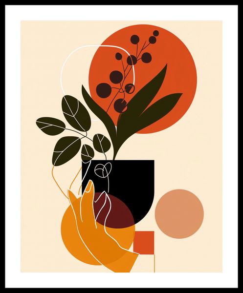 Plakat 40x50cm Dotyk Naturalności zdjęcie 3