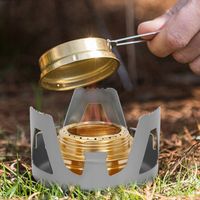 Przenośny kempingowy piec opalany drewnem