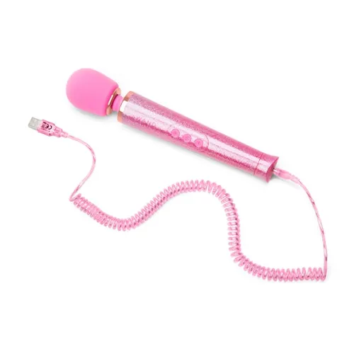 le wand petite all that glimmers massager pink - kompaktowy na Arena.pl