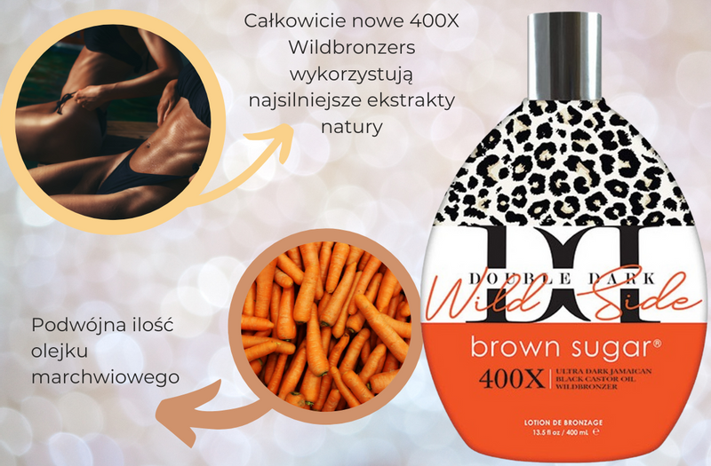 Brown Sugar Double Dark Wild Side Bronzer 400ml zdjęcie 3