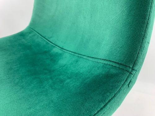 Krzesło tapicerowane GIULIA VELVET GREEN na Arena.pl
