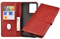 Etui portfel Wallet do Xiaomi Redmi Note 12 5G czerwony