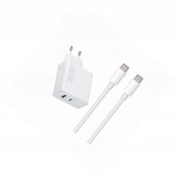 Szybka ładowarka 45W z długim kablem 2m 2 wejścia do iPhone 16 Plus