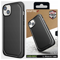 raptic x-doria slim case etui iphone 14 plus pokrowiec plecki czarny