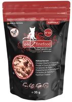 100% Serca kurczaka - pyszny i zdrowy przysmak dla kotów Catz Finefood 35g