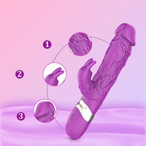 damski wibrator łechtaczk posuwisty z 7 różnymi funkcjami wibracji APP na Arena.pl