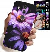 ETUI DO HUAWEI MATE 10 PRO - RÓŻOWA STOKROTKA KWIATY POKROWIEC CASE