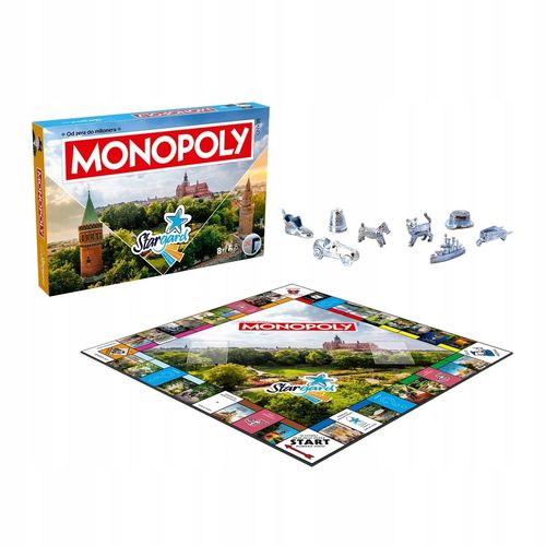 Gra planszowa Monopoly Stargard Winning Moves na Arena.pl