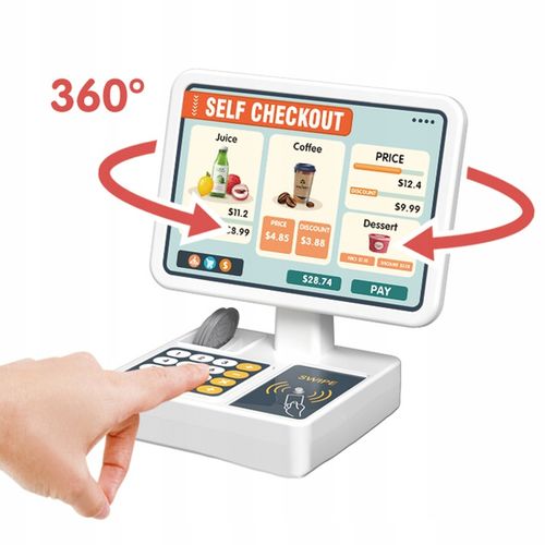 SUPERMARKET SKLEP DLA DZIECI STRAGAN KASA WAGA KOSZYK WÓZEK SMARTFON MATADI na Arena.pl