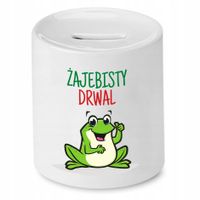 Dla Drwala Prezent Skarbonka Żajebisty Drwal Z Nadrukiem Ze Zdjęciem