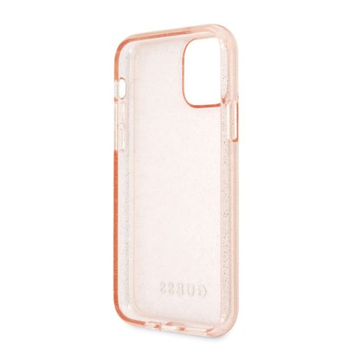 Guess Glitter Case Etui do iPhone 11 Pro (Pink) na Arena.pl