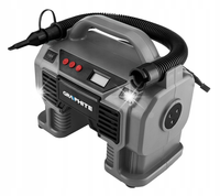 GRAPHITE KOMPAKTOWY KOMPRESOR AKUMULATOROWY POMPKA 12V + 18V SOLO 58GE113
