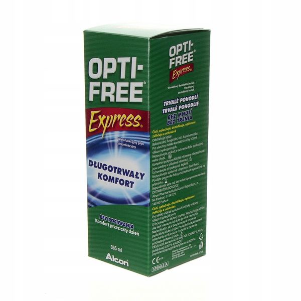 Płyn do soczewek Opti-free Express 355ml +pojemnik zdjęcie 8