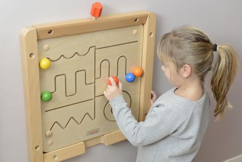 MASTERKIDZ Tablica Edukacyjna Labirynt Montessori na Arena.pl