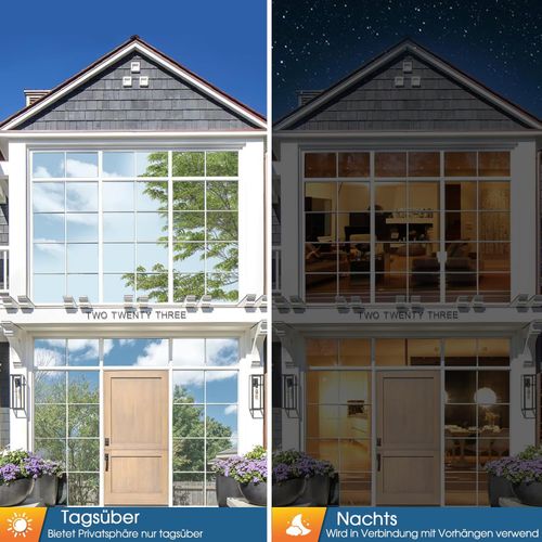 Folia Okienna Lustrzana Samoprzylepna 44,5x200 cm UV Termoizolacyjna na Arena.pl