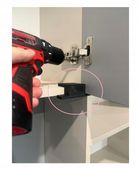 Przymiar do montażu frontów meblowych – ułatwia samodzielny montaż